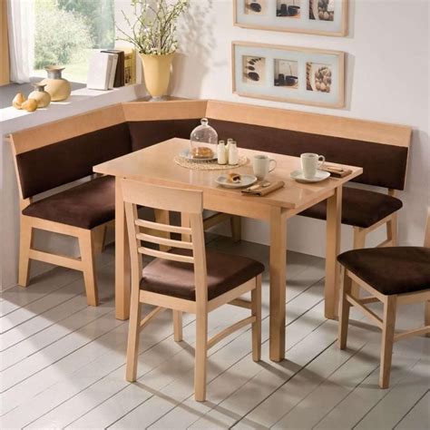 The set includes five pieces; Best Corner Nook Kitchen Table Set | Kitchen and Dining ...
