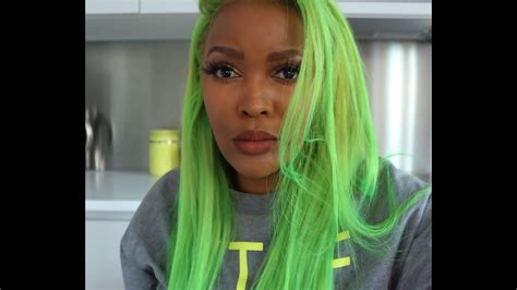 52 Top Photos Black Girls With Green Hair Black Girls Bright Wigs