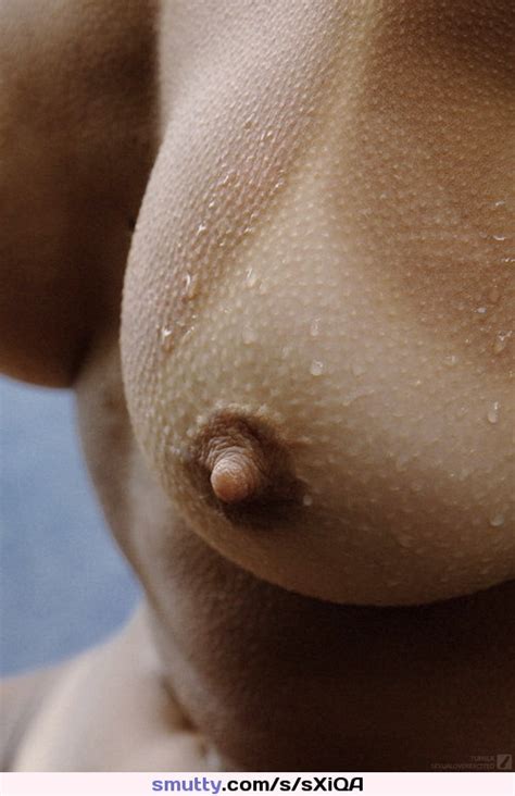 Nipple Closeup Breast Goosebumps Beauty Tanlines