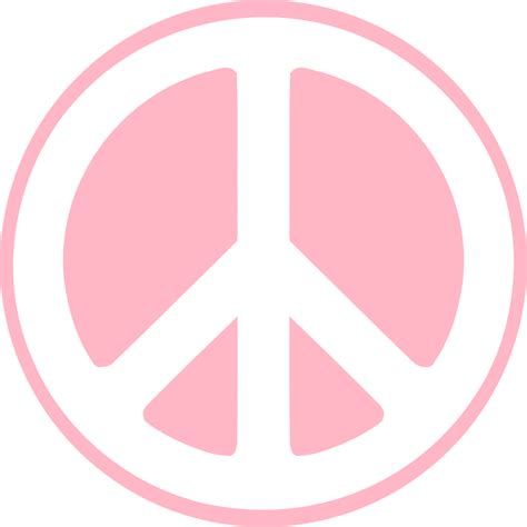 💕 Pink Peace Sign Peace Peace Sign Peace And Love