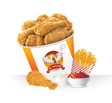 Broasted Chicken Bucket On Behance