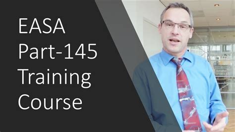 Easa Part 145 Training Course Youtube