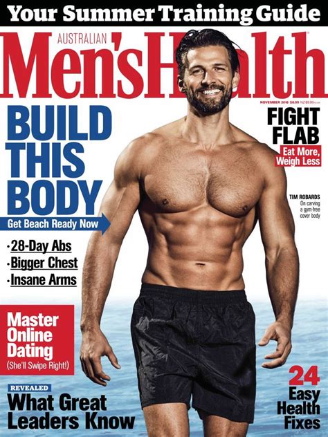 Mens Health Australia November 2016 Digital Mens Health Magazine