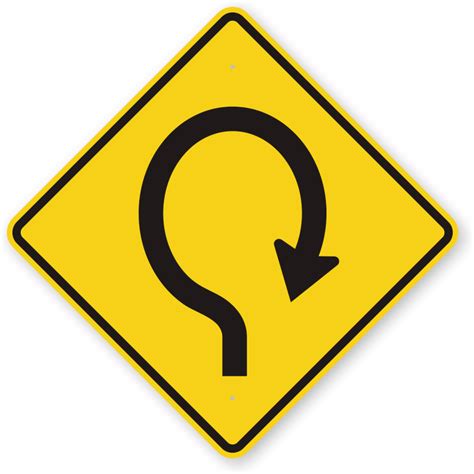 Curvy Road Signs Curve Warning Signs