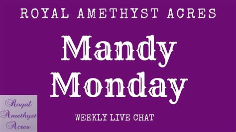 Mandy Monday Live Chat 92120 Youtube