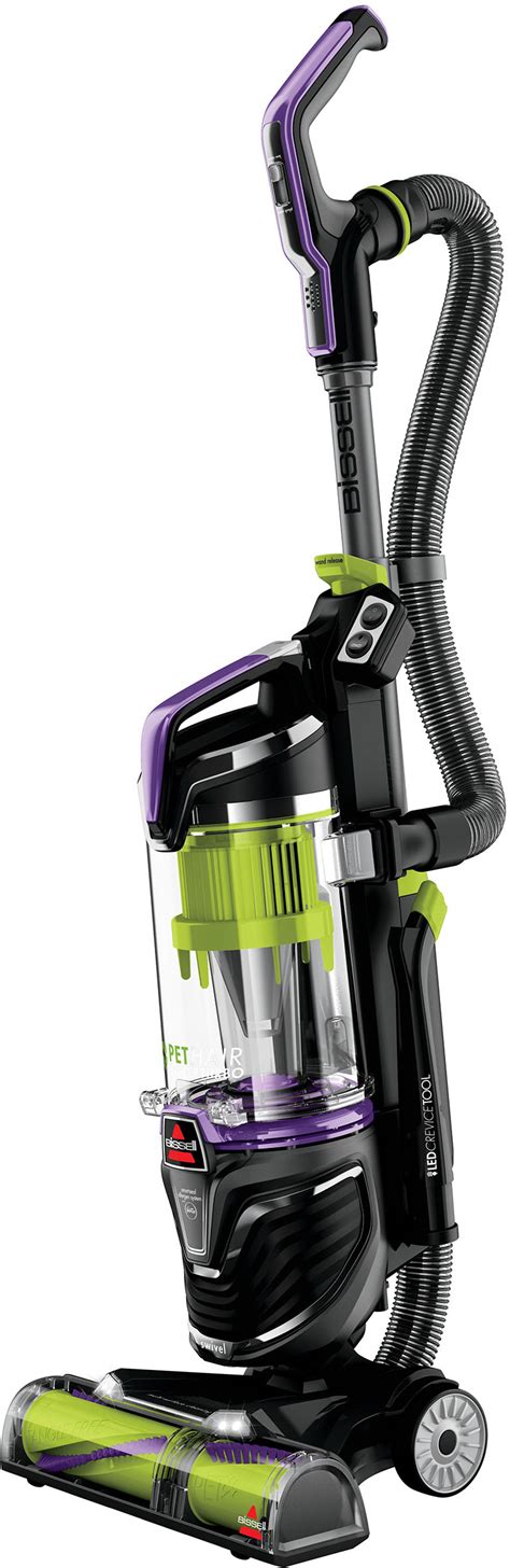 Bissell Pet Hair Eraser Turbo Upright Vacuum Grapevine Purpleelectric