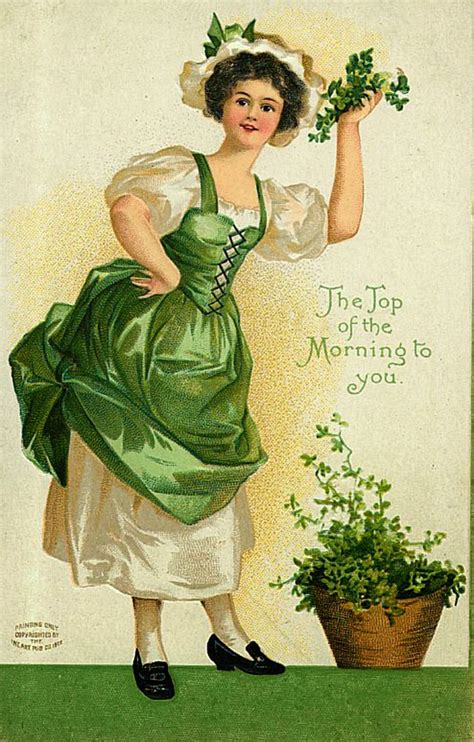 20 Adorable Vintage St Patrick S Day Cards ~ Vintage Everyday