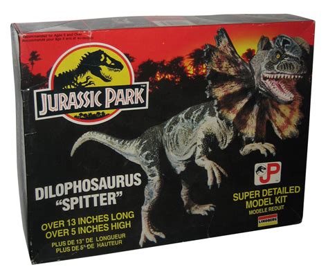 Jurassic Park Dilophosaurus Spitter Super Detailed Lindberg Model Kit