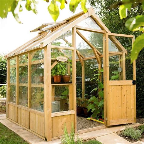 8x6 Forest Vale Victorian Wooden Greenhouse 24x18m Diy