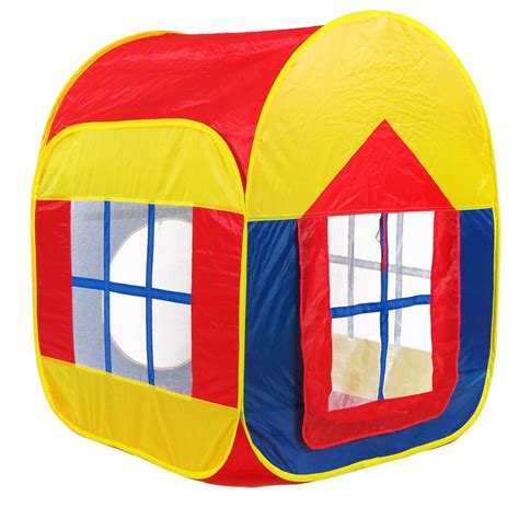 New Portable Folding Pop Up Play Tent Childrens Kids Playhouse Paradise