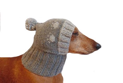 Winter Knitted Hat For Small Doghat For Dogshat For Dogspet Etsy