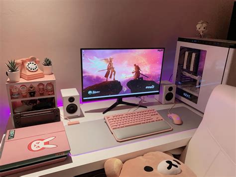 Amazing Pink Gamer Girl Room Aesthetic 23 Cute Ideas Of Gaming