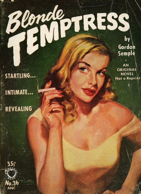 Croydon Books 36 Blonde Temptress1953bernard Safran Pin Up Vintage