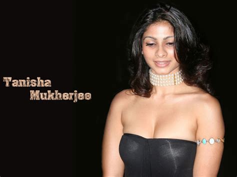 The Bolly Mall Tanisha Mukherjee In A Tight Black Transparent Dress Exposing Cleavage