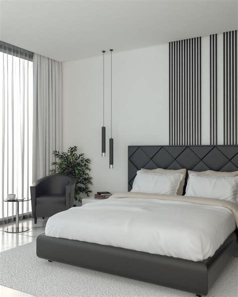 10 Modern Black And White Bedroom Decor