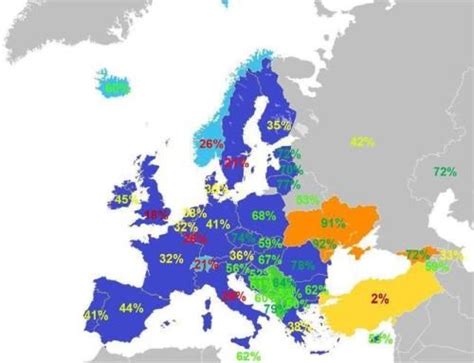 Europe Projected Gdp Per Capita Growth 2016 2023 Projects Map Europe