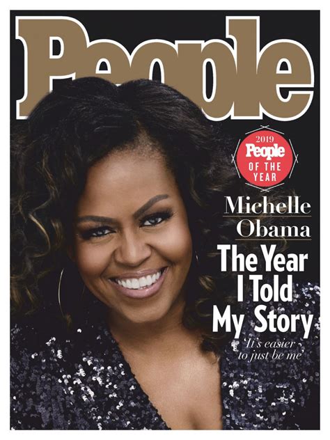 Michelle Obama Covers People Magazine 2019 People Of The Year Issue