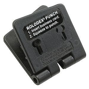 Our best rolodex card files, cases & holders discounts. Rolodex Merrick business card punch - ROL67699 | Rolodex ...