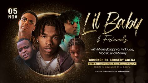 Just Announced Lil Baby And Friends Brookshire Grocery Arena