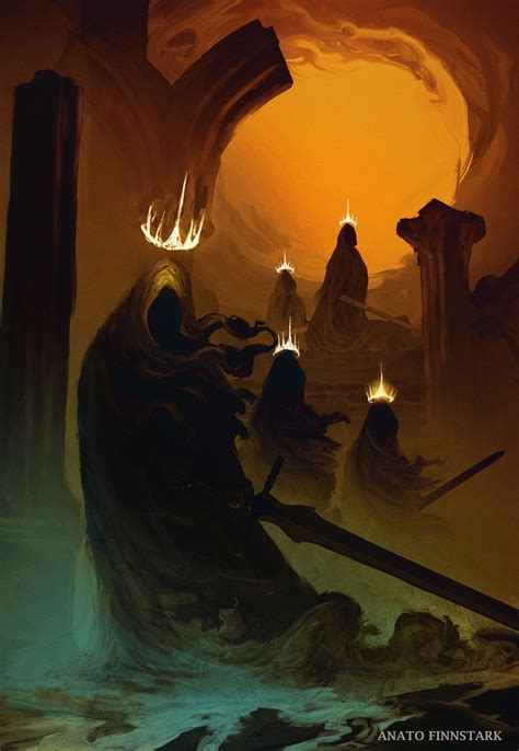 Nazgul Tolkien S Legendarium And More Drawn By Anato Finnstark Danbooru