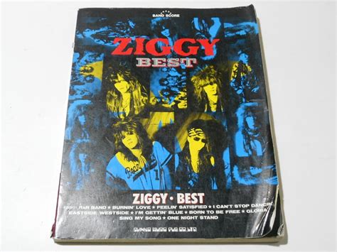 Jp Ziggy バンドスコア Best楽譜 ジギー ベスト ギター、ベースタブ譜付き 送料198円~ 追跡可能 楽器・音響機器