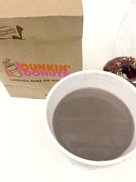 Dunkin Donuts Oreo Hot Chocolate Review Popsugar Food