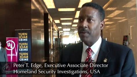 Peter T Edge Executive Associate Director Us Homeland Security
