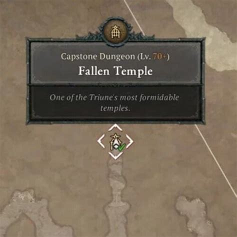 Diablo 4 Fallen Temple Unlock World Tier 4 Capstone Ubuy Egypt