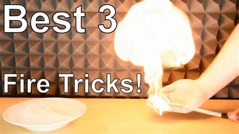 3 Awesome Science Experiments With Fire Compilation Youtube
