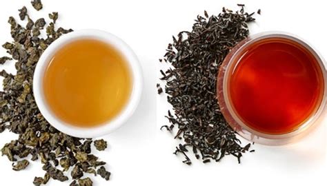 Differences Between Oolong Tea And Black Tea