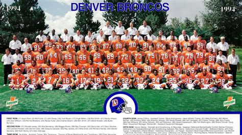 Denver Broncos Team Photo