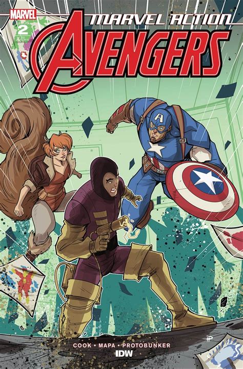 Marvel Action Avengers Vol 2 2 Cover B Incentive Denis Medri Variant Cover