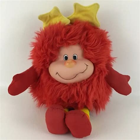 Rainbow Brite Red Sprite 12 Plush Stuffed Animal Toy Vintage 1983