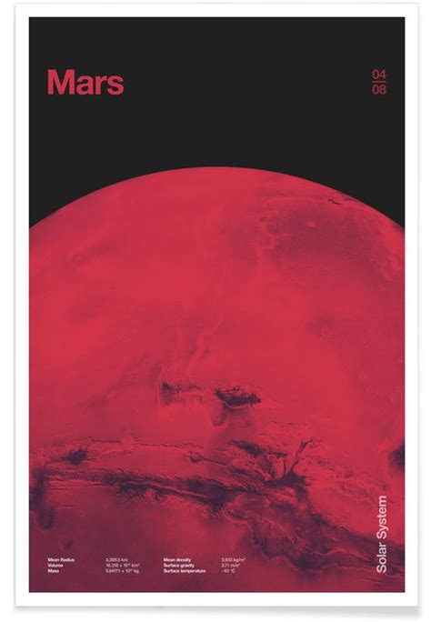 Mars Poster Juniqe