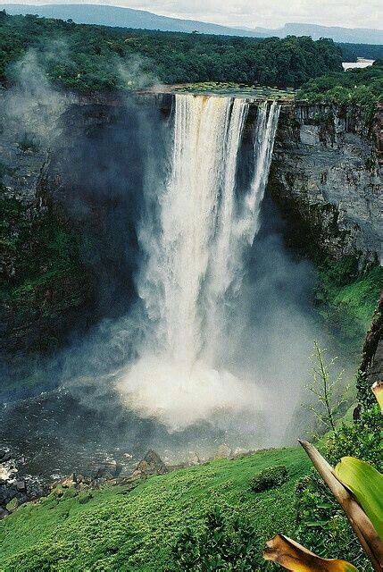 Kaieteur Falls Guyana Waterfall Beautiful Waterfalls Wonders Of The World