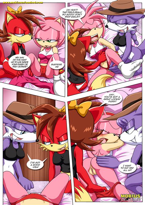Rule 34 Amy Rose Ass Bbmbbf Bed Bottomless Clothed Clothing Comic