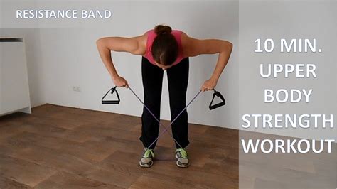 10 Minute Upper Body Strength Workout Back Shoulders