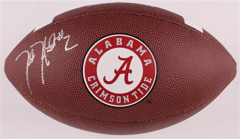 Jalen Hurts Signed Alabama Crimson Tide Logo Ncaa Football Sports