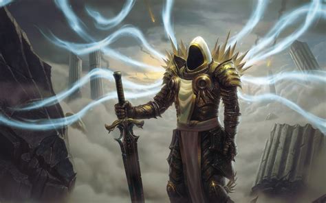 Tyrael Diablo Dark Fantasy Art Concept Art Character Diablo