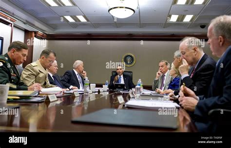 President Obama In Situation Room Hi Res Stock Photography And Images