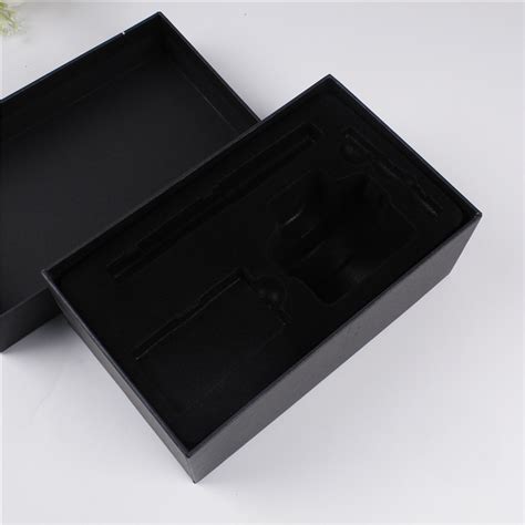 Black Custom Universal Shoe Box Custom Cardboard Boxes