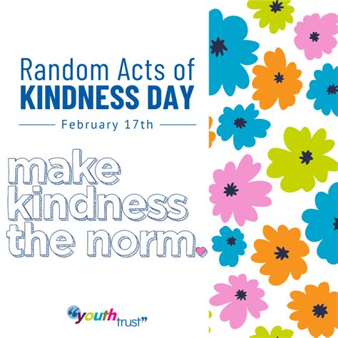 Random Acts Of Kindness Day 2023 Iow Youth Trust