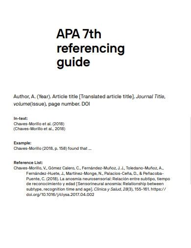 16 Apa 6th Edition In Example In Pdf Examples