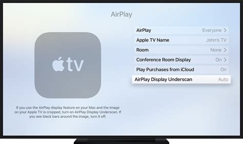 Unlike screen mirroring pc to tv, it's quite easy to airplay media from your iphone to your apple tv as there is no need for an additional tool. About overscan and underscan on your Mac, Apple TV, or ...