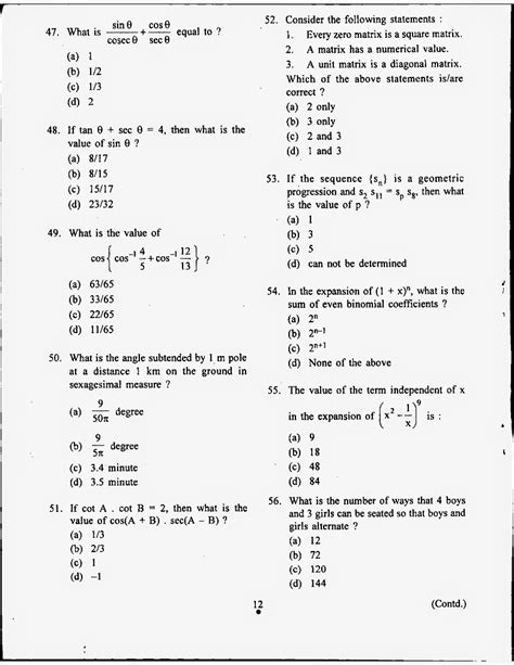 Mathematics Questions And Answers Basic Algebra Practice Questions