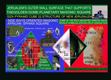 Jerusalems Temple Mount Dome Of The Rock Octagon Generated Giza