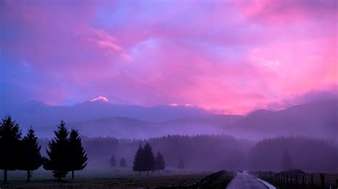 2560x1440 Misty Pink Sunset 1440p Resolution Hd 4k Wallpapers Images