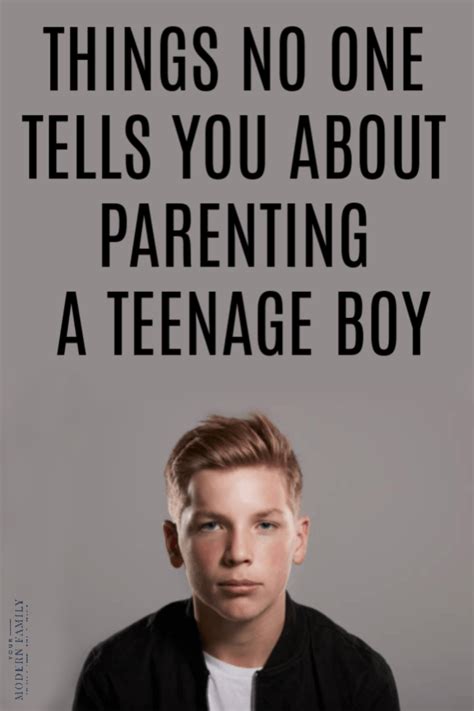 Things No One Tells You About Parenting A Teenage Boy Artofit