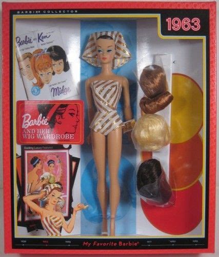 Barbie And Her Wig Wardrobe 1963 Barbie Barbie Y Ken Muñecas Barbie