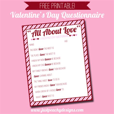 Valentines Day Free Printables